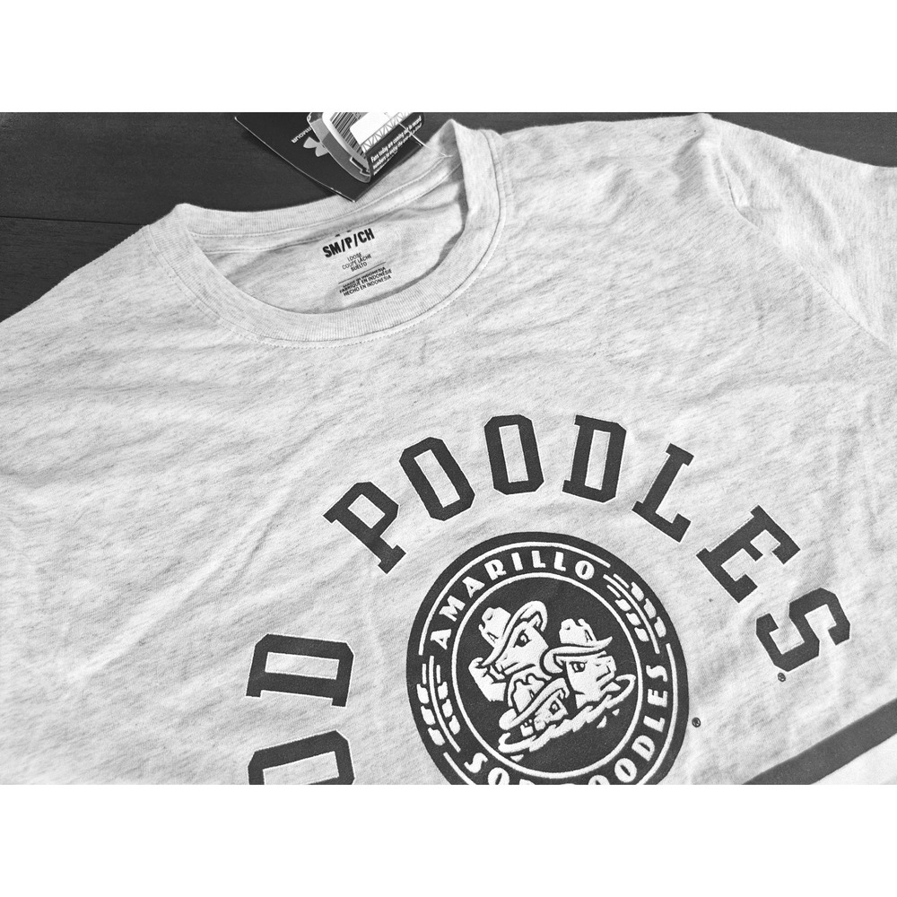 Under Armour T-Shirt Mens Small Gray Amarillo Sod Poodles MiLB Baseball Tee - Picture 3 of 8